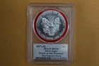 2017-(S) SILVER EAGLE PCGS MS70 JOHN MERCANTI MINT ENGRAVER SERIES