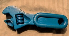 Kid's Adjustable 5 1/2" Blue Plastic Wrench