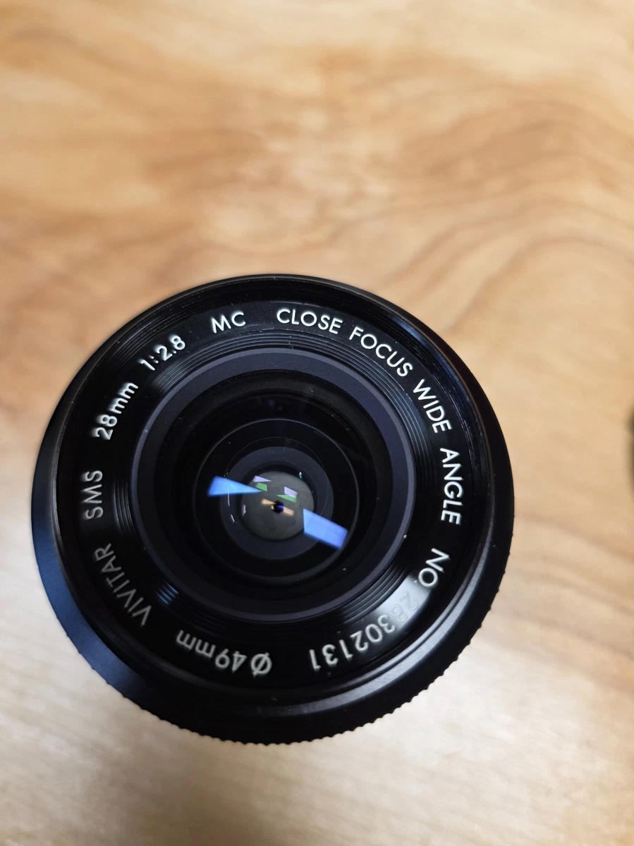 Vivitar Canon FD 28mm Focal Camera Lenses for sale | eBay