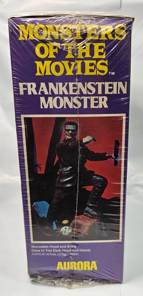 1975 Aurora Monsters Of The Movies Frankenstein Monster Factory Sealed Vintage - Image 3 of 4