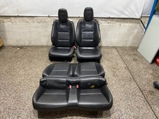 2011 Camaro Ss Oem Black Leather Front Seat Pair Driver Passenger Rears Used
