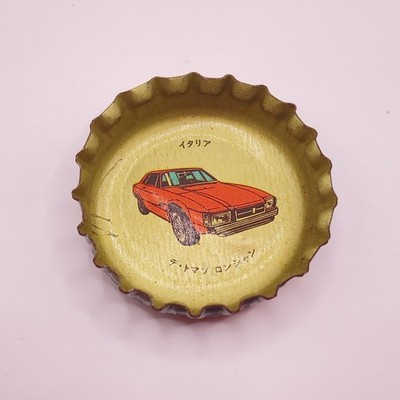 De Tomaso Longchamp Auto Kronkorken Coca-Cola Japan Vintage Bottle Cap D1 #2
