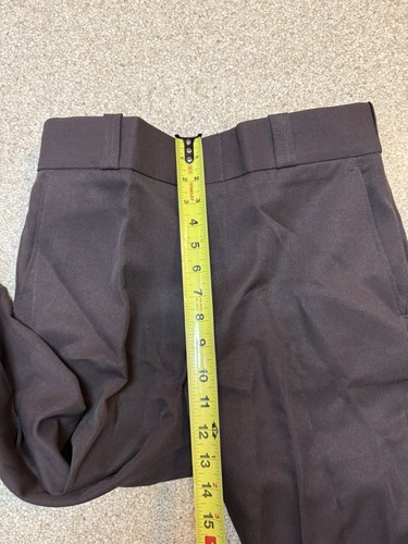NWT VTG Talon Zip Horace Small Men's Uniform Trousers Pant Brown Sz 32 Reg - Picture 8 of 10