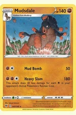 097/185 Mudsdale - Rare Reverse Holo