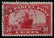 U.S. Used Stamp Scott #Q6 10c Parcel Post. XF - Superb Jumbo . NY Cancel. A Gem!