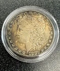 1881-S Morgan Silver Dollar $1 AU Almost UNC Nice Coin Great Eye Appeal