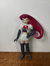Pokemon Jessie 6" Figure TOMY 1998 Team Rocket Jesse Action Vintage Toy