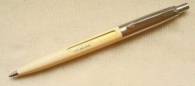 RARE PARKER JOTTER " WINDOW " in WHITE;ONLY MARKED WTH ARROW IN CIRCLE - Bild 1 von 2