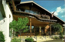 Alpine-Alpa Restaurant, WILMOT, Ohio Chrome Advertising Postcard