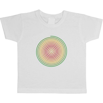 ''Bunte konzentrische Spirale'' Kinder / Kinder Baumwolle T-Shirts (TS056351)