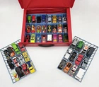 Vintage 1970s Hot Wheels Blackwall Lot Of 48 W/ Case Warpath Super Van Matchbox