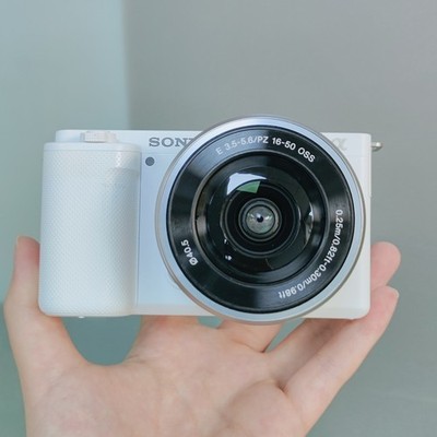 Sony Alpha ZV-E10 ZVE10 24.2MP Mirrorless Camera w/16-50mm Lens Tested English