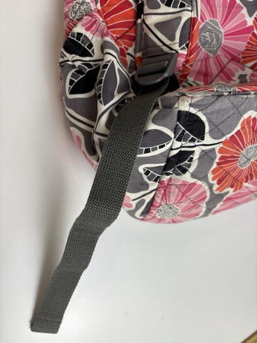 Vera Bradley Campus Backpack Retired Cheery Blossoms Quilted Floral Colorful - Picture 11 of 21