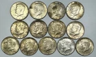 1964 Kennedy 50c Silver Half Dollars Lot of 13
