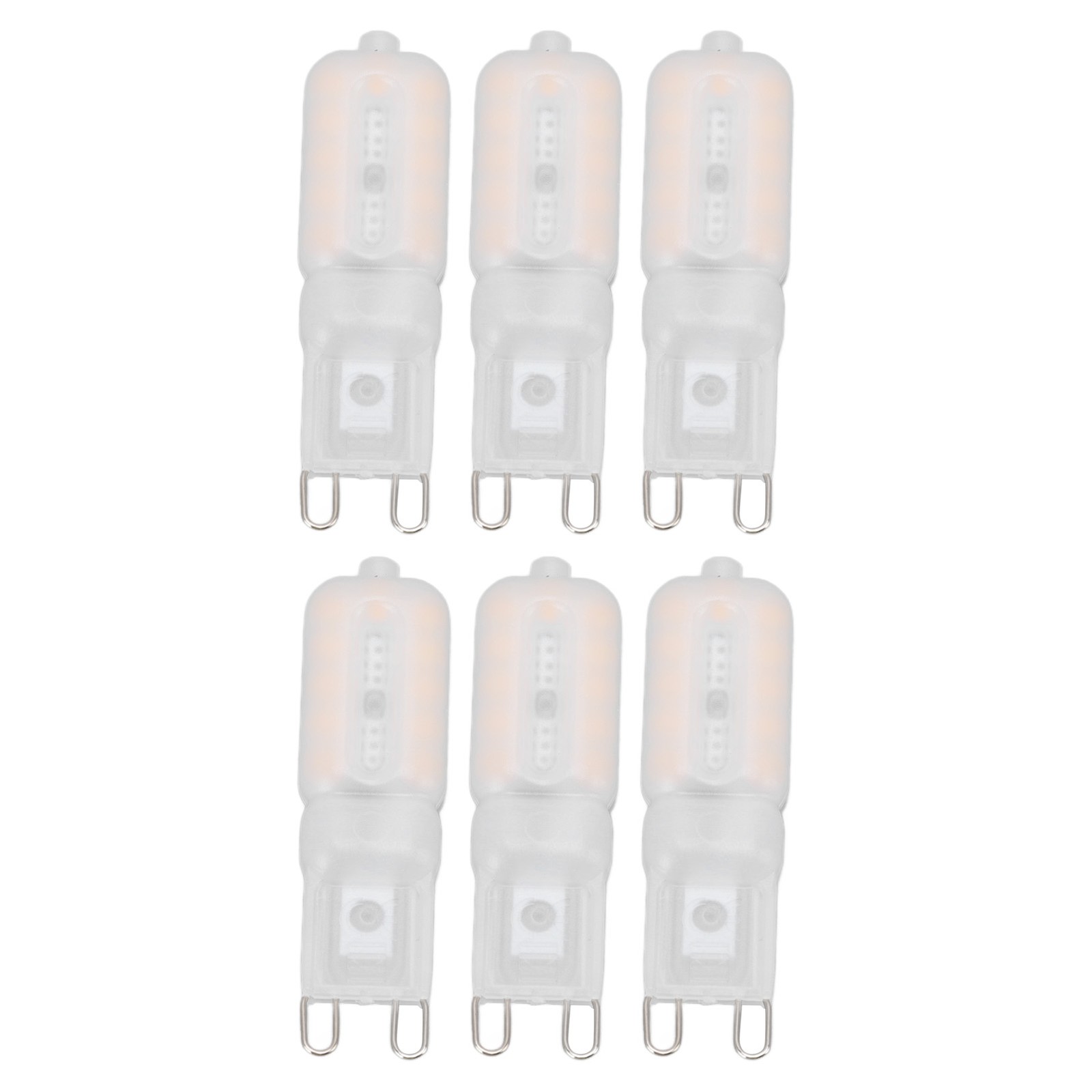 6pcs Dimmable G9 Light Bulb Energy Saving For Ceiling Lamp Easy To Use