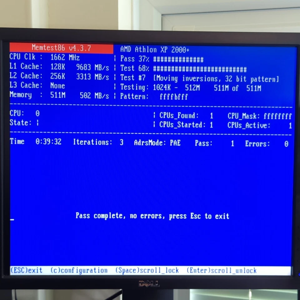 Shuttle MK35 Socket A 462 Motherboard AMD Athlon XP 2000+ CPU 512MB DDR VIA AGP - Image 2 of 4