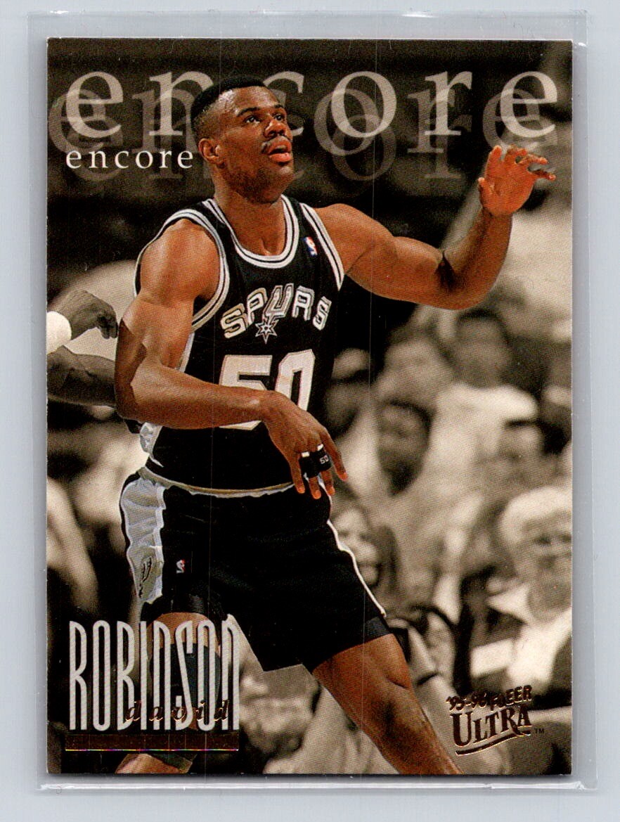 1995-96 Ultra #335 David Robinson San Antonio Spurs