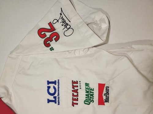 VINTAGE ADRIAN FERNANDEZ ANDRE RIBEIRO TEAM INDY CAR PIT CREW MENS SHIRT LARGE. - Picture 5 of 9