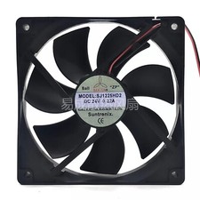 SANJUN SJ1225HD2 DC24V 0.22A 12CM 2-wire mute inverter cooling fan