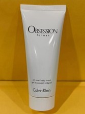OBSESSION by CALVIN KLEIN for Men 3.4 oz 100 ml ALL OVER BODY WASH New UNBOXED