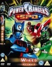 POWER RANGERS S.P.D WIRED VOLUME 3 DVD 3rd Third MOVIE FILM Original UK Release