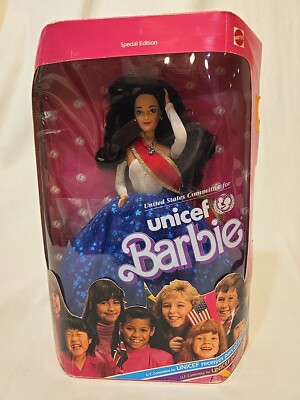 1989 UNICEF Hispanic Barbie Doll Special Edition 4774 NRFB