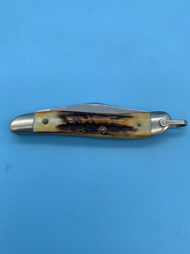 1977 CASE XX USA 5120R SSP Genuine Stag Peanut w/ Bail 3 Dot