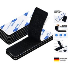 10 Stück Schaumstoff Klebepads, Selbstklebendes Klettband, Rechteck Klettvers...