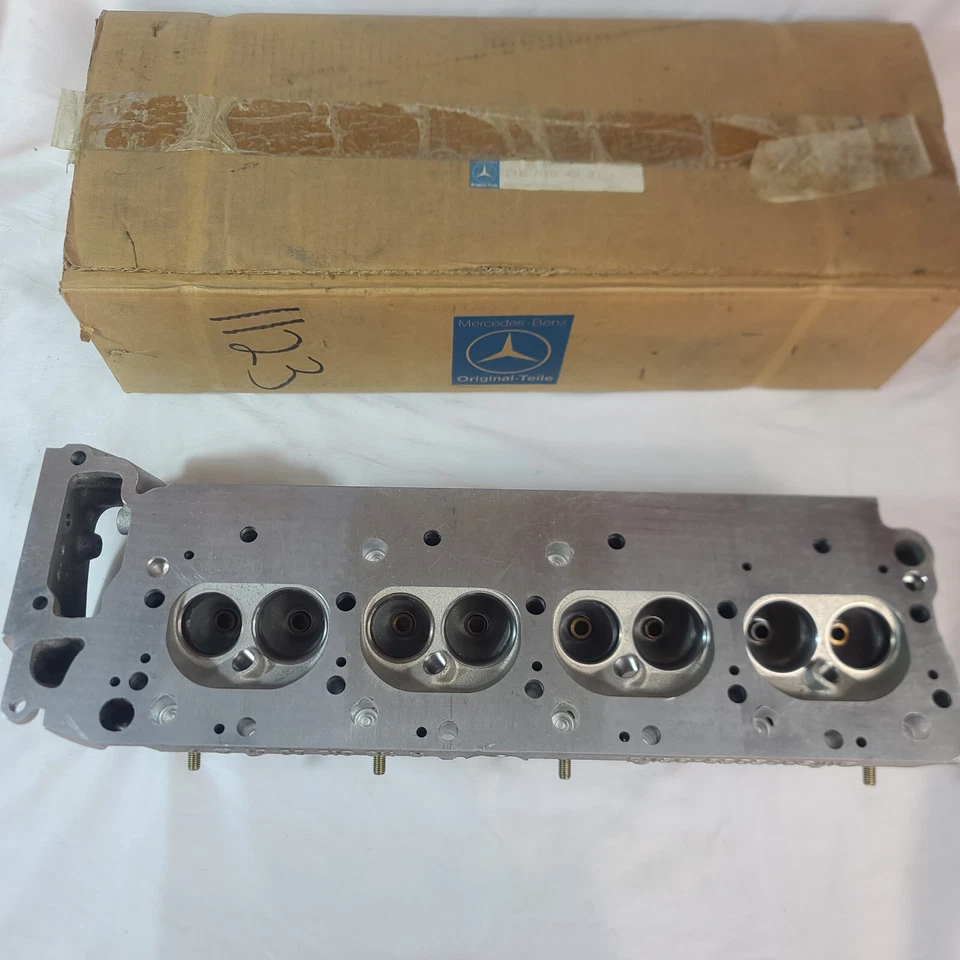 正品梅赛德斯气缸盖左全新 NOS W126 420SEL 420SEC — 第 2/4 张图片