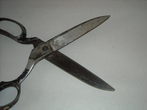 Vintage Arlington Shear Co Newark NJ-Large 12” Tailor Scissor Upholstery/Shears - Picture 6 of 12