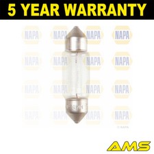 Fits Ford VW 10x Interior Number Plate Light Bulbs 207 12V 5W Rear AMS