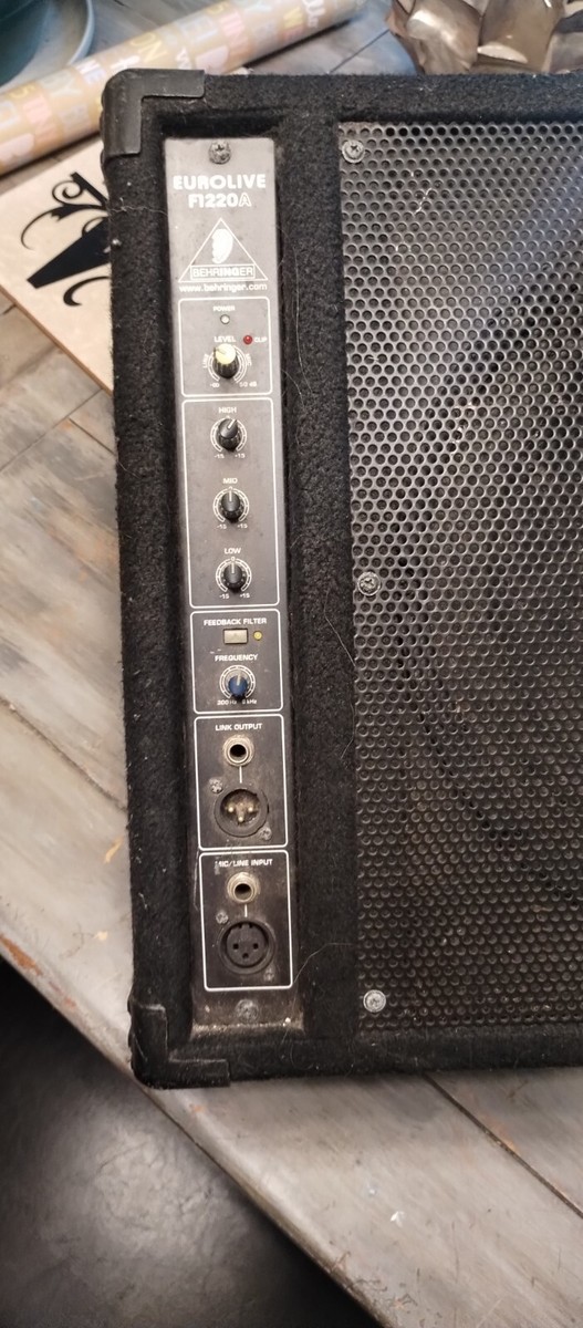 Behringer Eurolive F1220A High Performance Active 125 Watt Monitor 