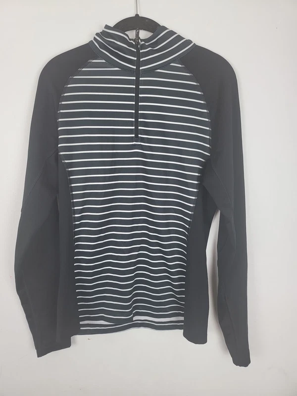 lole athletic long sleeve striped shirt