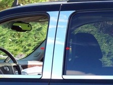 Chrome Pillar Post Stainless Steel 4pc For 07-14 Chevy Tahoesuburban