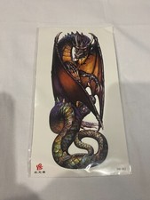 Temporary Arm Body Tattoo Sticker Half Sleeve Fake Waterproof Art Dragon Multi