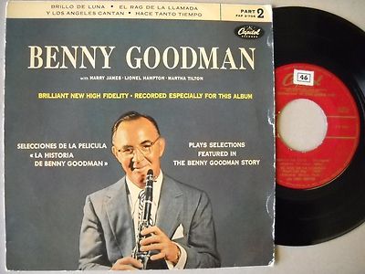 Benny Goodman - Story Part 2 - Jazz EP SP Capitol 2-706