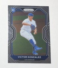 2021 Prizm Base Tier I #17 Victor Gonzalez - Los Angeles Dodgers RC