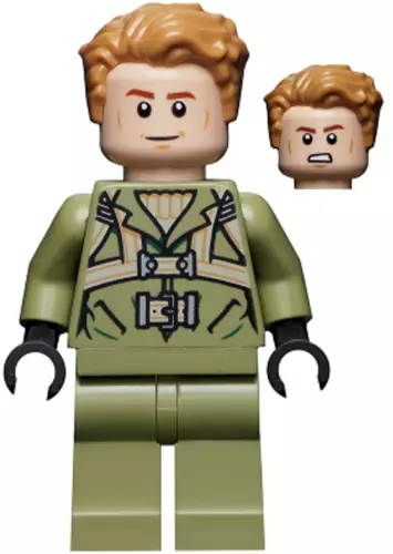 LEGO Super Heroes What If...? sh751 Steve Rogers Minifigure Good Condition