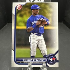 2022 Bowman Prospects Rikelvin De Castro #BP-25 Toronto Blue Jays