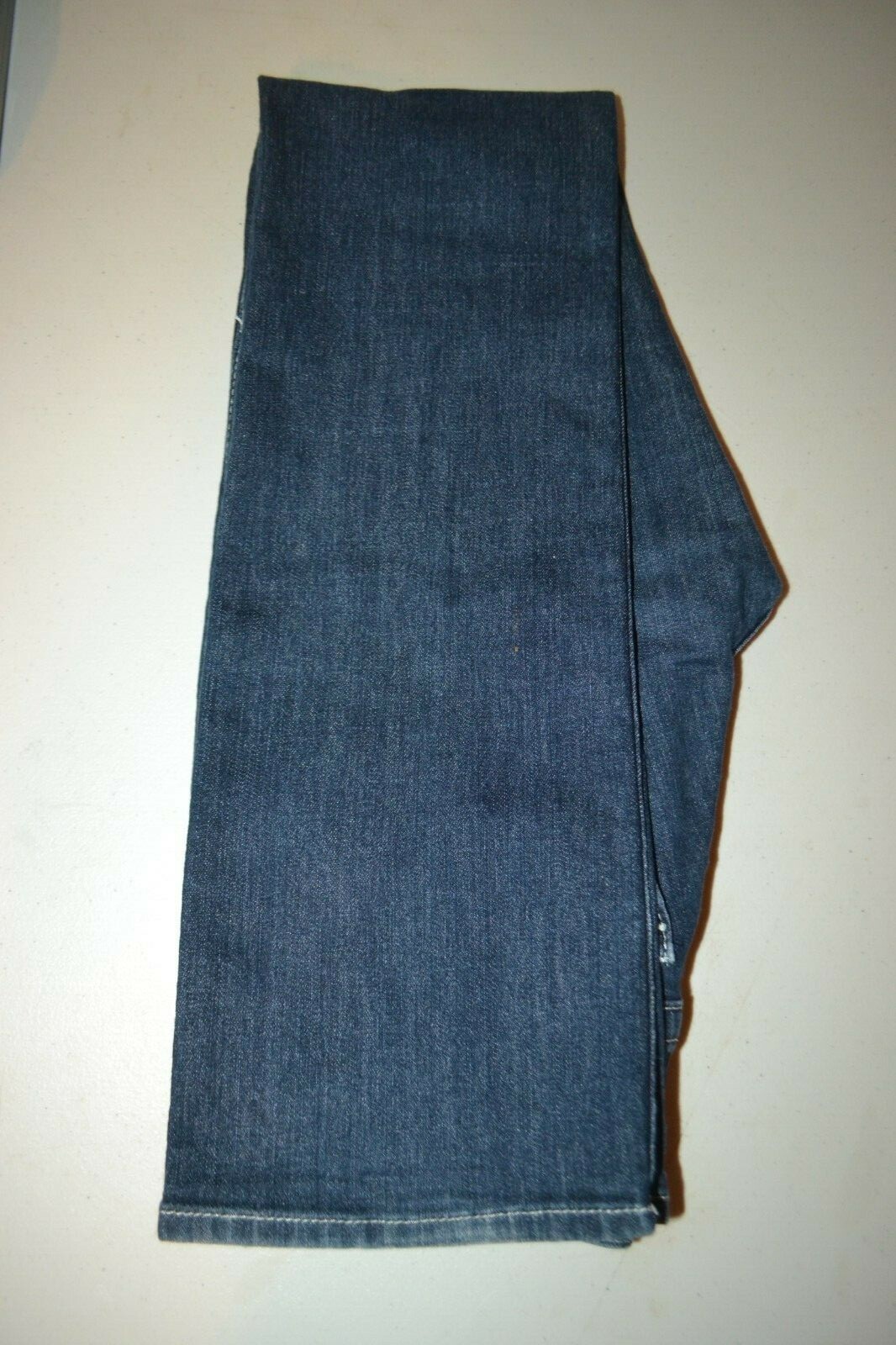 True Religion Women's Straight Pocket Flaps Dark Blue Denim Jeans Sz 28x33 thumbnail 11