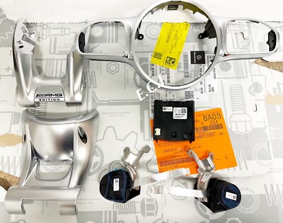 OEM Mercedes AMG G63 GT63 C63 Steering Wheel Dynamic Dial Control Switch Set