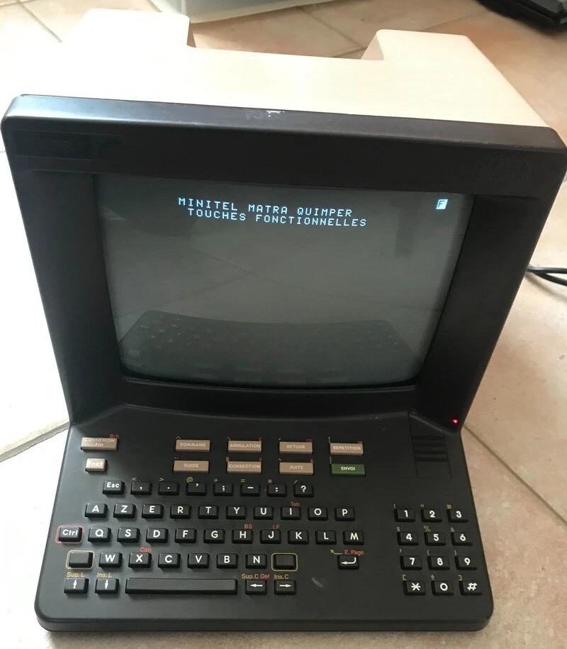 Minitel 1 – Pour Pièces Détachées / Borne / Bartel – Vendu En L'état (HS)