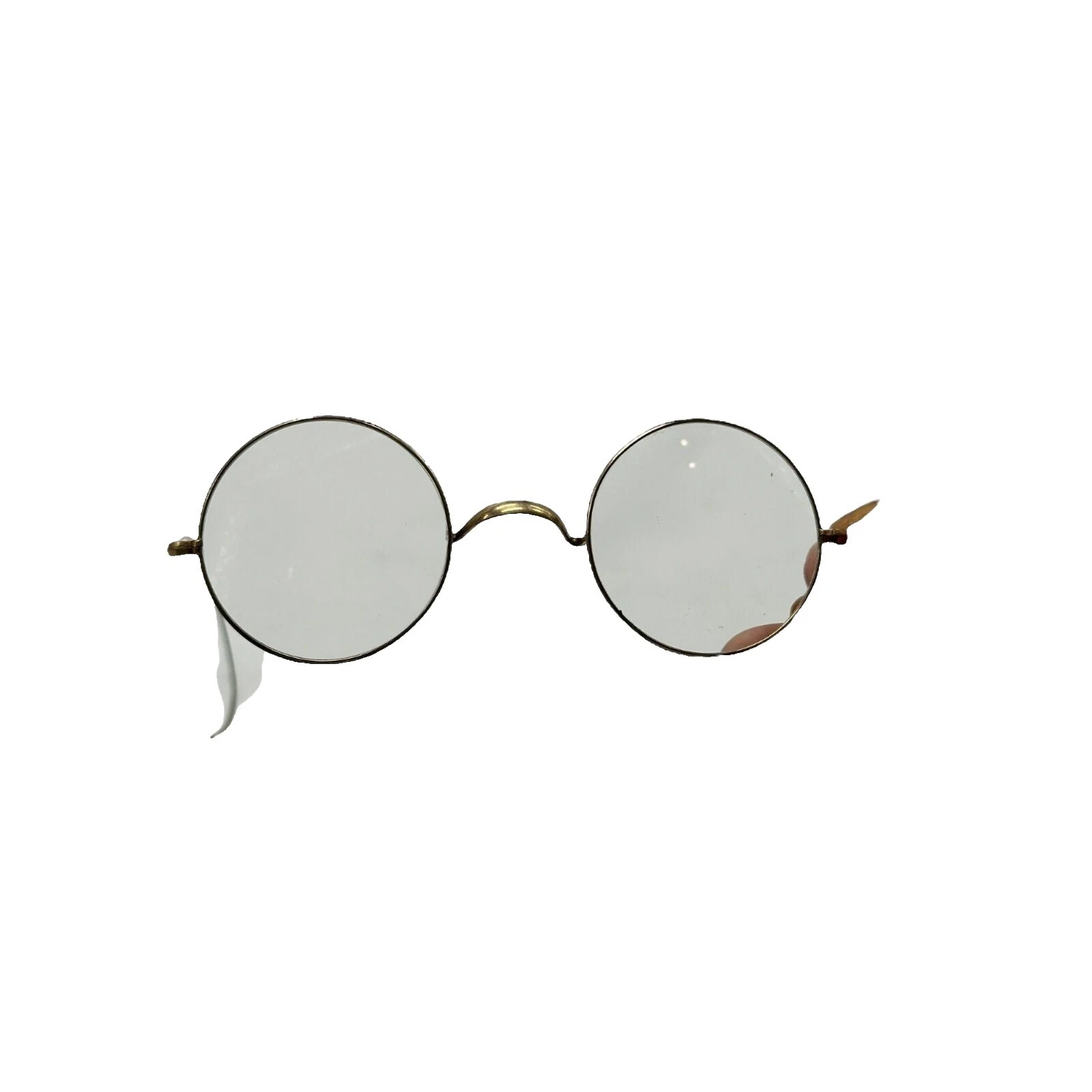 Marco de metal de estilo Art Deco Gafas vintage Redondo todos los días