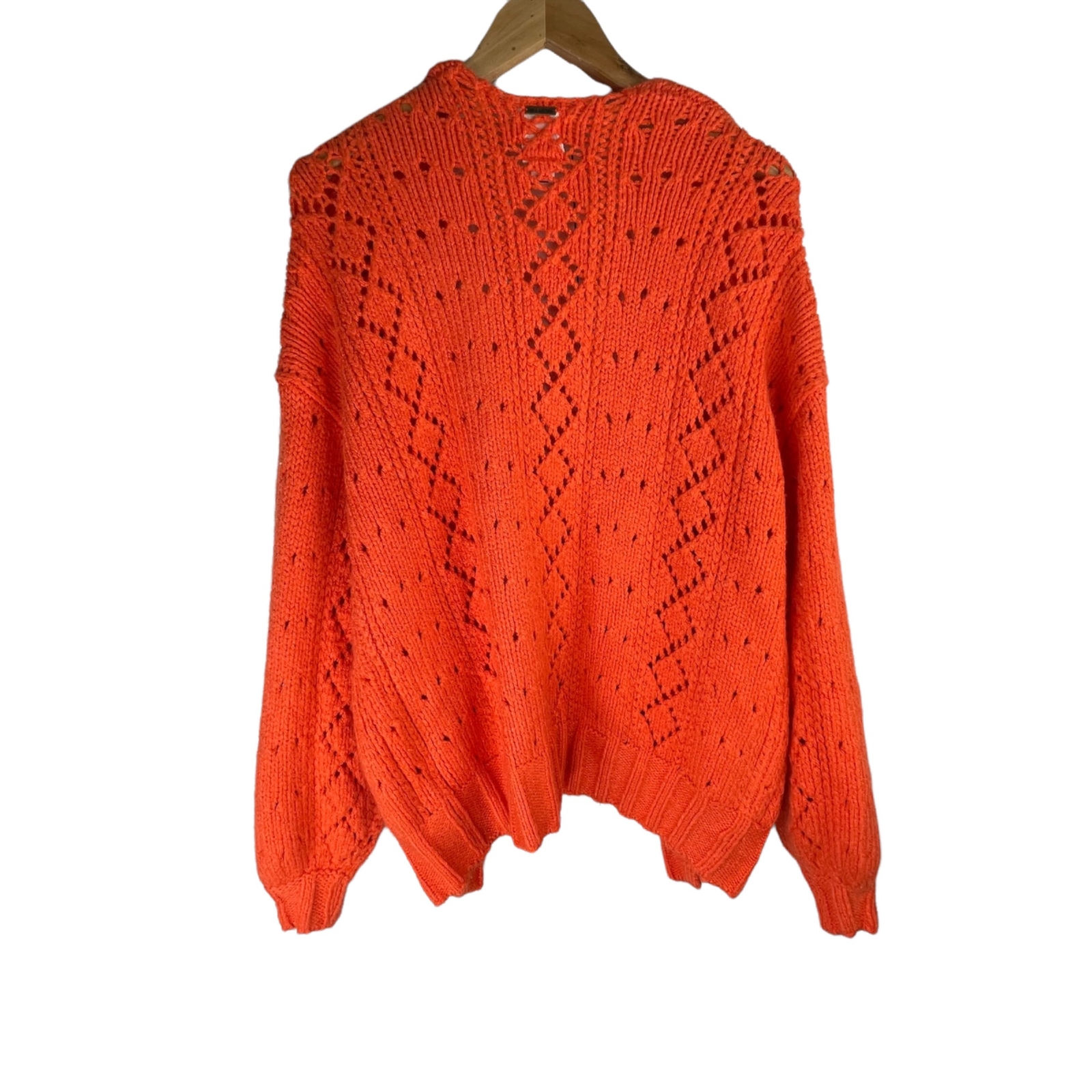 Pointelle Cardigan Open 