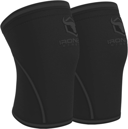 Unisex 7mm Neoprene Knee Sleeves - Durable Support for Weightlifting & CrossFit - Picture 3 of 7