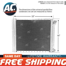 Universal Condenser Parallel Flow 16 x 19 O-ring #6 And #8 AC A/C