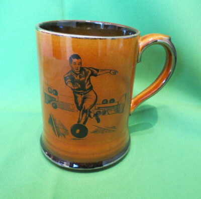 Vintage Arthur Wood Tankard - Ten Pin Bowling Bilder