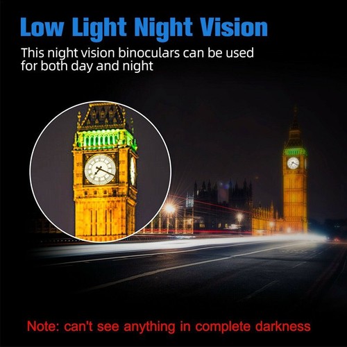 180x100 HD Waterproof High Power Day/Night Hunting Birding Binoculars Telescopes - Picture 6 of 13