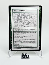 MTG Wrenn and One ~ Magic The Gathering Test Card Mystery Booster 2  NM
