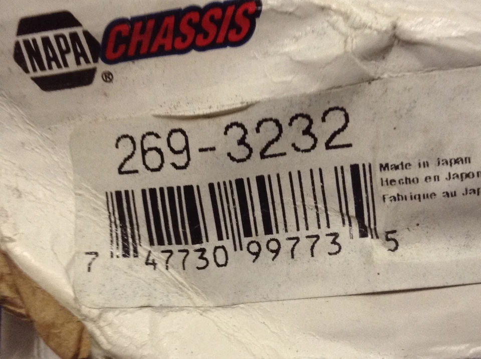 Extremo de barra de dirección delantero derecho NAPA 269-3232 - Se adapta a 01-03 Toyota 02-03 Lexus Foto 2 de 4